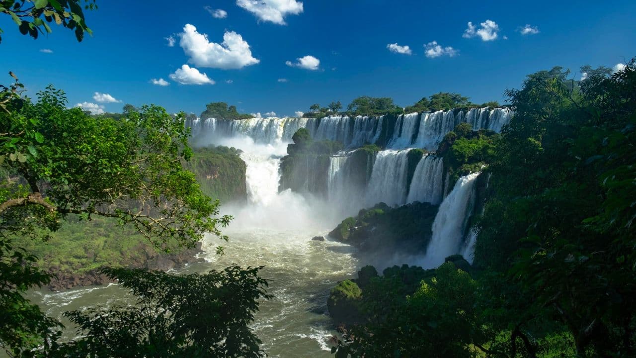 Take in Iguazu Falls